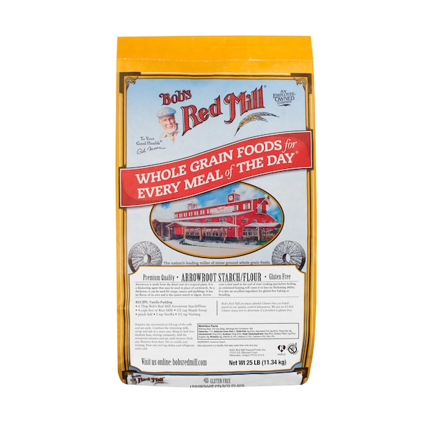 Bob's Red Mill Gluten Free Arrowroot Starch Flour 25lbs